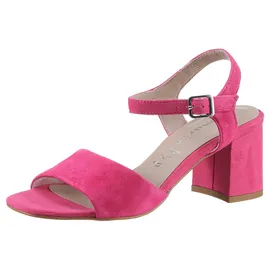 TAMARIS Sandalette, Sommerschuh, Sandale, Blockabsatz, mit Touch It-Ausstattung, pink