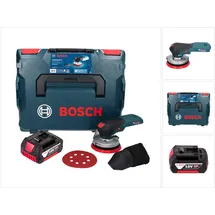 Bosch GEX 18V-125 inkl. 1x Akku 4,0 Ah + L-Boxx