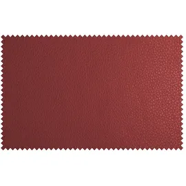 KOINOR Fernsehsessel Vineto Leder 78 x 87 x 79 cm Rot drehbar