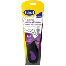 SCHOLL In Balance Fußbett mit verstärktem Fußgewölbe und Fersenstütze Größe S (37-39,5) Blau