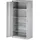 BISLEY Flügeltürenschrank Universal, 4 verzinkte Fachböden, 5 OH, T 500 mm, Farb