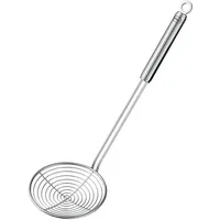 Rösle Seihlöffel, Hochwertiger Abseihlöffel mit Aufhängeöse, Edelstahl 18/10, spülmaschinengeeignet,