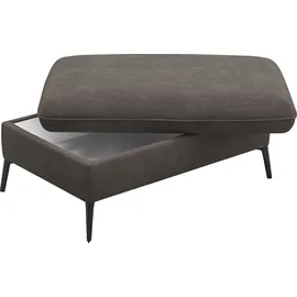 sit&more Polsterhocker Emely 104 x 47 x 69 cm Grau