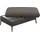 sit&more Polsterhocker Emely 104 x 47 x 69 cm Grau