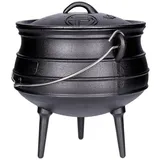 TP Dutch Oven 8 l Gusseisen schwarz