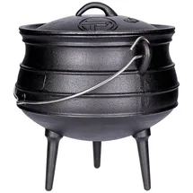 TP Dutch Oven 8 l Gusseisen schwarz