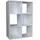 Hti-Living Bücherregal 6090 1-tlg. 6 Fächer 60 x 90 x 30 cm Weiß