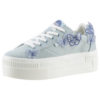 Buffalo Sneakers - Paired Butterfly - Gr. 38 (EU) - in Blau - für Damen