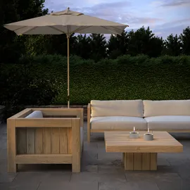 Kleining Tischfeuer Breeze 10 Keramik 13 x 12 x 12 cm Grau