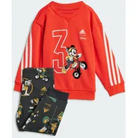 Adidas Disney Mickey Mouse Joggers Set - Bright Red