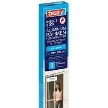 Tesa Fliegengitter ALU Comfort 100 x 220 cm Weiß