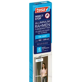 Tesa Fliegengitter ALU Comfort 100 x 220 cm Weiß