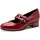 Jana Damen Mary Jane Kleiner Absatz Vegan, Rot (Fire Patent), 38 EU