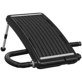 vidaXL Solarkollektor gebogen schwarz 72,5x46 cm
