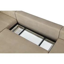 OTTO home Eckcouch Cord 2-Sitzer Beige