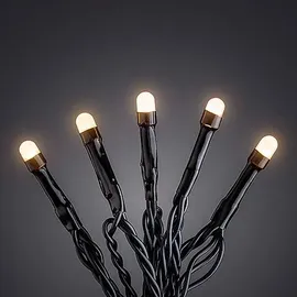 Konstsmide Micro LED-Lichterkette gefrostet 16 m Bernstein