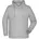 James & Nicholson Basic Hoody grey heather,