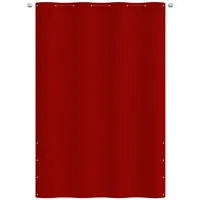 vidaXL Balkon-Sichtschutz Rot 160x240 cm Oxford-Gewebe