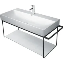 Duravit Metallkonsole 106,5 x 45 cm Schwarz Matt