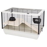 INTERZOO BUNNY 80 DE LUXE Kaninchenkäfig 78 cm warm grau