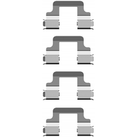 ATE Zubehörsatz Bremsbeläge Hinten (13.0460-0035.2) für VW Passat B6