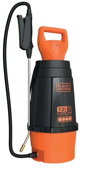 Black & Decker BXSPBS07E - Akkubetriebene Rückenspritze - 7 Liter - 7,2V/2,6Ah