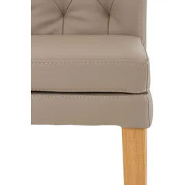 Home Affaire Colorado 6 St. Kunstleder taupe/eiche