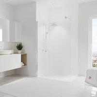 Schulte Duschrückwand »DecoDesign«, 90 x 255 cm, weiß - weiss
