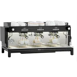 Bartscher Siebträger-Kaffeemaschine Coffeeline B30, Breite 990mm, Tiefe 575mm, Höhe 465mm
