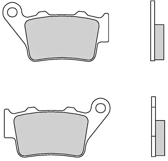 Brembo 07bb02sd Sinterbremsbeläge - Black - One Size
