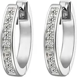 JETTE Creolen ENDLESS silber 87485251