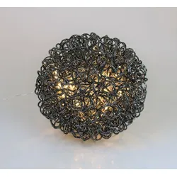 AM Design LED-Leuchte Kugel Schwarz 50 cm