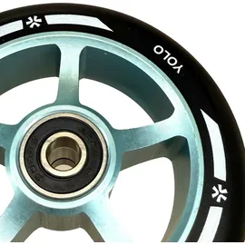 Fantic26 Union Yolo Stunt-Scooter Rolle Abec9 100mm Hellblau