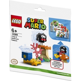 Lego Super Mario Fuzzy und Pilz Plattform 30389