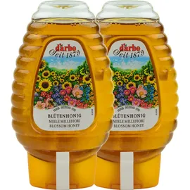 d'arbo BLÜTEN-HONIG naturbelassen 2x 500g Dosierflasche von DARBO