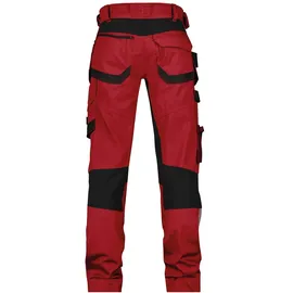 DASSY Stretch-Arbeitshose Flux Next 201160 PESCORE41 Gr. 53-PLUS rot/schwarz