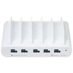 Compulocks 5 Port USB-C and USB-A Charging Dock with UK Plug - Ladestation - 10