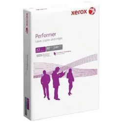 Xerox Performer DIN A3 Druckerpapier Weiß 80 g/m2 Glatt 500 Blatt