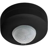 EGLO Bewegungsmelder Detect me 6, Bewegungssensor aus Kunststoff, Farbe: Schwarz, weiß, IP44