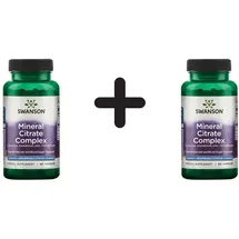 Swanson Mineral Citrat Komplex 60 Kapseln