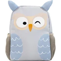 Eberhard Faber Kindergartenrucksack Mini Kids Eule Kunstfaser lila/beige