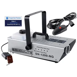 Showlite SN-1200 Nebelmaschine 1200W inkl. Fernbedienung