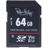Peter Hadley Prof. High-Speed UHS-II SDXC-Karte Cl10, U3, V90 64 GB
