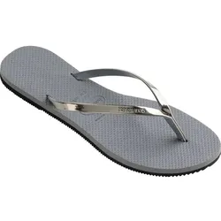 HAVAIANAS YOU METALLIC, STEEL GREY, 378/ 39-40(EU)