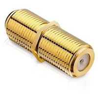 Conecto F-Verbinder, F-Kupplung, F-Buchse auf F-Buchse, Adapter zur Verlängerung