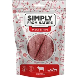 SIMPLY FROM NATURE Meat Strips Hammelfleischstreifen für Hunde 80 g