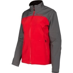 Klim Whistler Dames Jas, grijs-rood, XS Voorvrouw