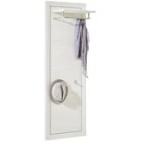 hom'in Garderobenpaneel Camron 52 x 151,5 x 30 cm weiß
