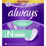 Always Slipeinlagen Daily Fresh Normal für Slip, 56 St.