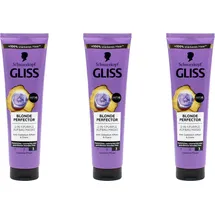 Schwarzkopf Gliss Blonde Perfector 2-in-1 Purple Aufbau Maske 200 ml